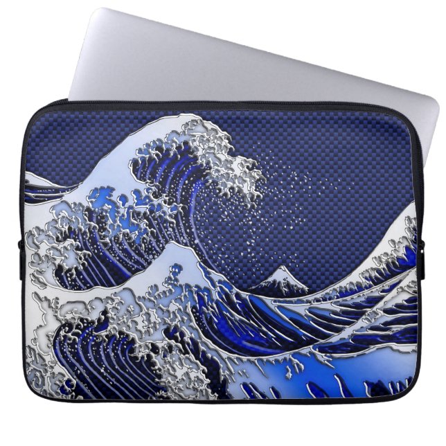 Capa Para Notebook Os estilos modernos do Excelente Hokusai Wave (Frente)