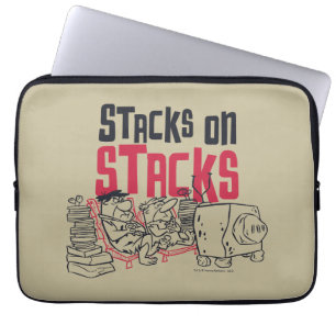 Capa Para Notebook Os Flintstones  Fred & Barney - Pilhas em Pilhas