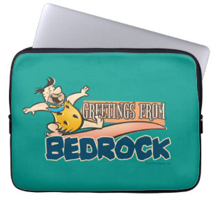 Capa Para Notebook Os Flintstones Fred - Saudações De Bedrock