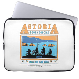 Capa Para Notebook Os Goonies Silhuettes Sobre Astoria Goondocks