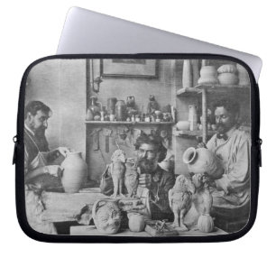 Capa Para Notebook Os irmãos de Martin no estúdio no Southall