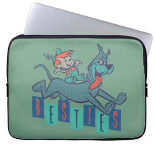 Capa Para Notebook Os Jetsons   Elroy & Astro Besties