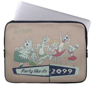 Capa Para Notebook Os Jetsons   Festa como está em 2099