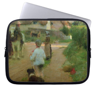 Capa Para Notebook Os Loiterers, 1888 (óleo em canvas)