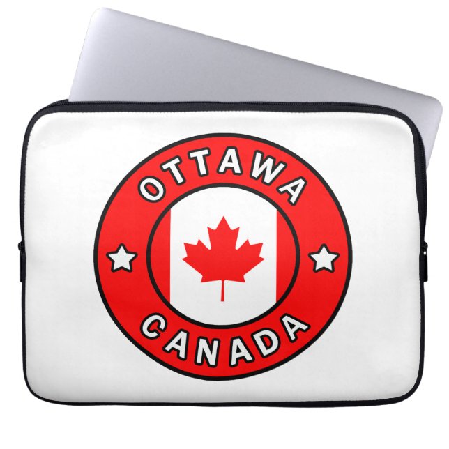 Capa Para Notebook Ottawa Canadá (Frente)