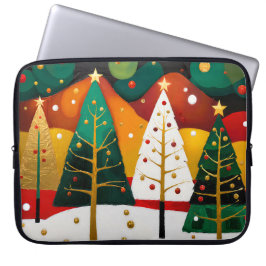 Capa Para Notebook Ouro Holiday Grove