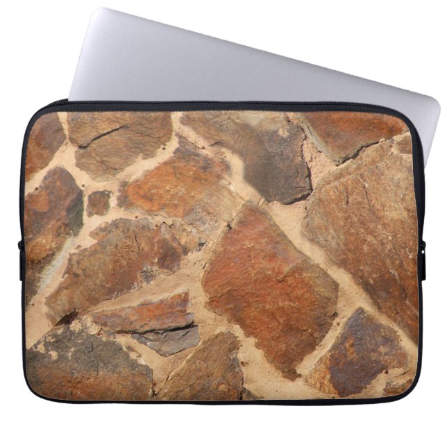 Capa Para Notebook Ouro morno do teste padrão de Stonewall (Frente)