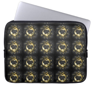 Capa Para Notebook Ouro Noite