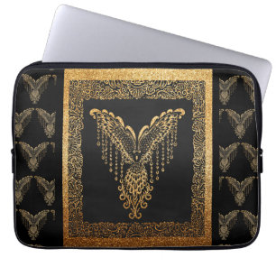 Capa Para Notebook Ouro Phoenix Elegance