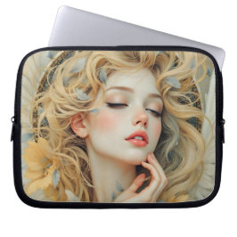 Capa Para Notebook Ouro Seraph - Angel of Light and Grace