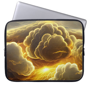 CAPA PARA NOTEBOOK OURO STORM CLOUDS
