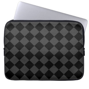 Capa Para Notebook Ouros Pretos e Enfumaçados - Elegante e Eterno