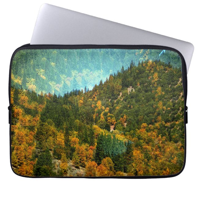 Capa Para Notebook Outono nas montanhas...... (Frente)