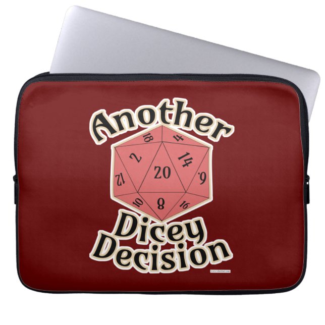 Capa Para Notebook Outro jogo de decisão digital é a vida (Frente)