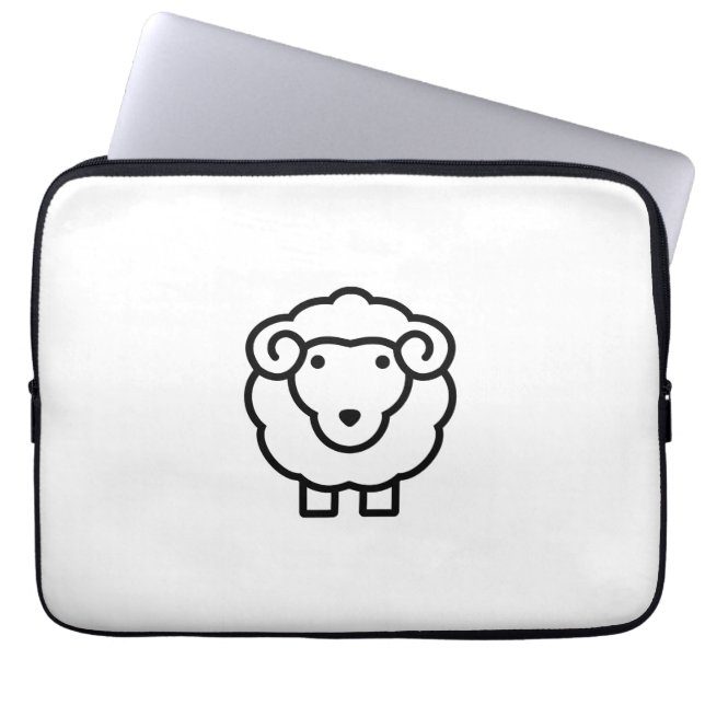 Capa Para Notebook Ovelha (Frente)
