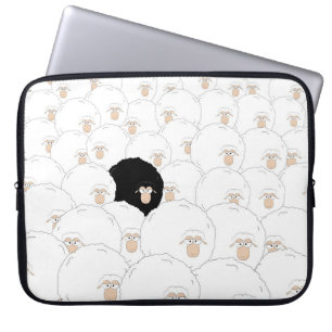 Capa Para Notebook Ovelhas negras