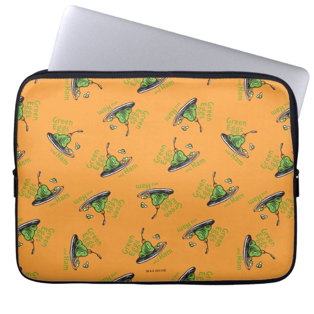 Capa Para Notebook Ovos Verdes e Presunto Padrão (Frente)