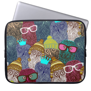Capa Para Notebook Owl in crown
