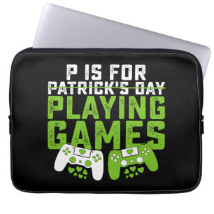 Capa Para Notebook P É Para Jogar Jogos Gamer Jogos Dia De São Patríc