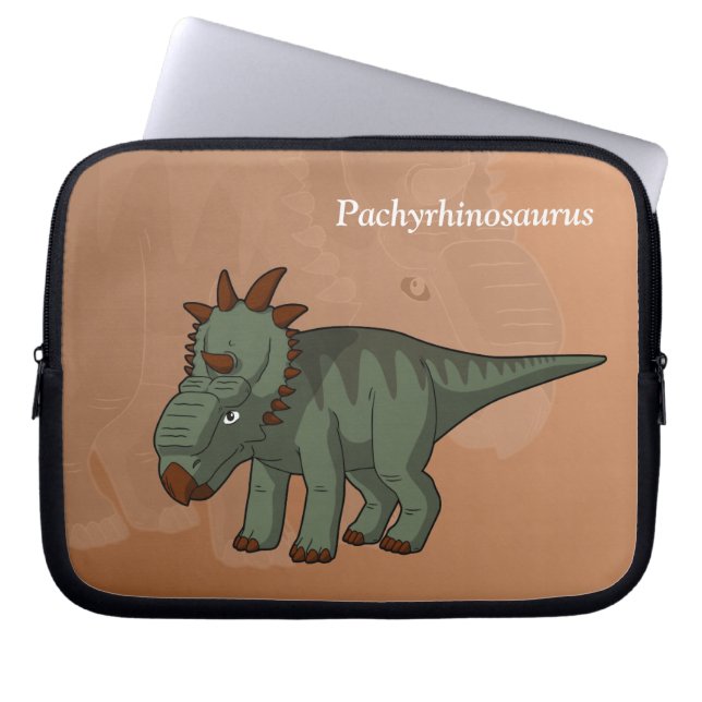 Capa Para Notebook Pachyrhinosaurus (Frente)