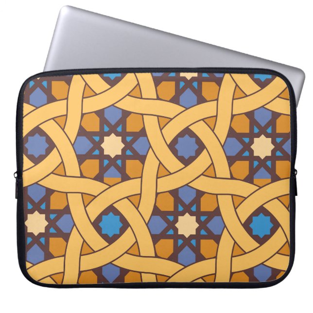Capa Para Notebook Padrão Abstrato do mosaico do estilo étnico (Frente)