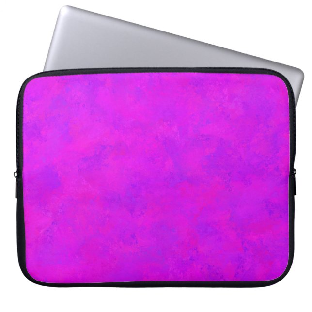 Capa Para Notebook Padrão Abstrato Rosa Roxo (Frente)