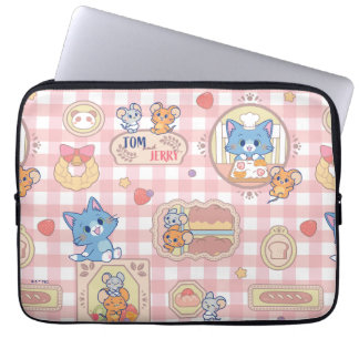 Capa Para Notebook Padrão Anime Tom and Jerry Bakery