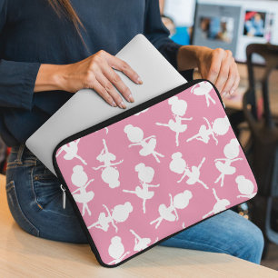 Capa Para Notebook Padrão Ballerina, Meninas Balés, Dança Balé