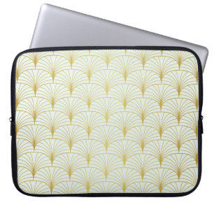 Capa Para Notebook Padrão Clássico de Deco sem Olhos. Styli Geométric