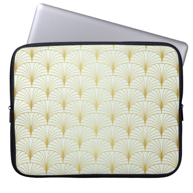 Capa Para Notebook Padrão Clássico de Deco sem Olhos. Styli Geométric (Frente)
