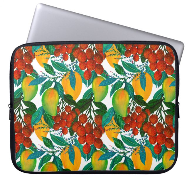 Capa Para Notebook Padrão constante com manga exótica fresca brilhant (Frente)