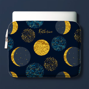 Capa Para Notebook Padrão Cósmico Abstrato Personalizado