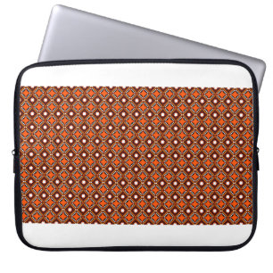 Capa Para Notebook Padrão criativo sem costura com geometria de dese