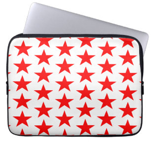 Capa Para Notebook Padrão da Estrela Vermelha