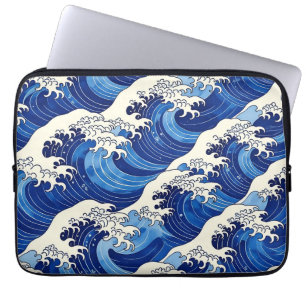 Capa Para Notebook Padrão da Grande Onda Japonesa Oceano
