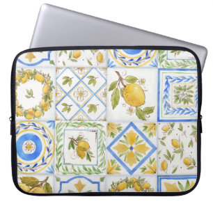 Capa Para Notebook Padrão da Praça da Aquarela de Lemões Sicilianos
