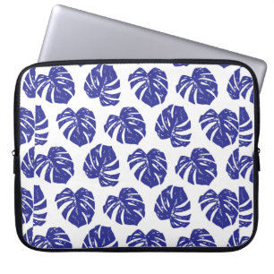 Capa Para Notebook Padrão das folhas das palmeiras tropicais