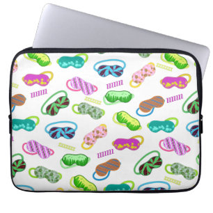 Capa Para Notebook Padrão das máscaras de dormir