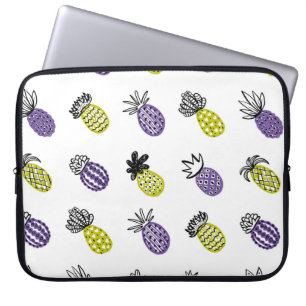 Capa Para Notebook Padrão de abacaxi sem costura