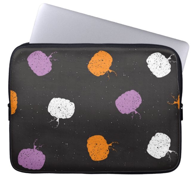 Capa Para Notebook Padrão de abóbora (Frente)
