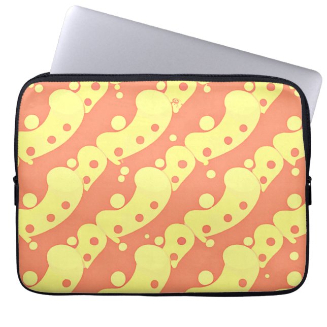 Capa Para Notebook Padrão de Abstração Colorida Espantoso (Frente)