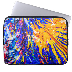 Capa Para Notebook Padrão de Abstrato colorida