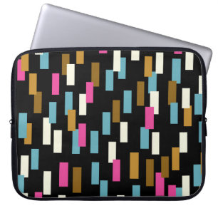 Capa Para Notebook Padrão de abstrato com formas geométricas texturiz