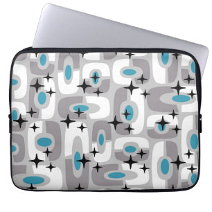 Capa Para Notebook Padrão de Abstrato cósmico moderno do Meio século 