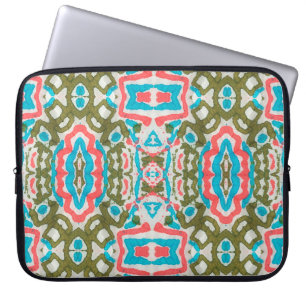 Capa Para Notebook Padrão de Abstrato de Étnica Ikat. Shaman Patter