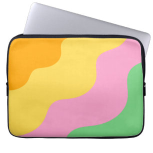 Capa Para Notebook Padrão de Abstrato de Pastel