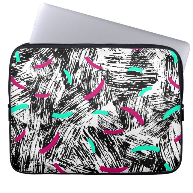 Capa Para Notebook Padrão de Abstrato moderno. (Frente)