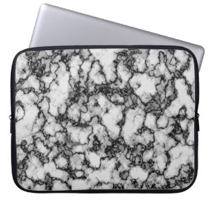 Capa Para Notebook Padrão de Abstrato preto e branco