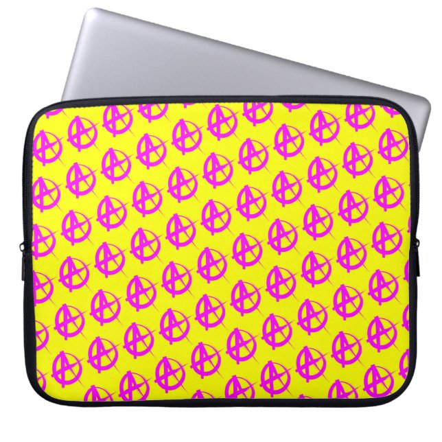 Capa Para Notebook Padrão de Anarquia (Frente)