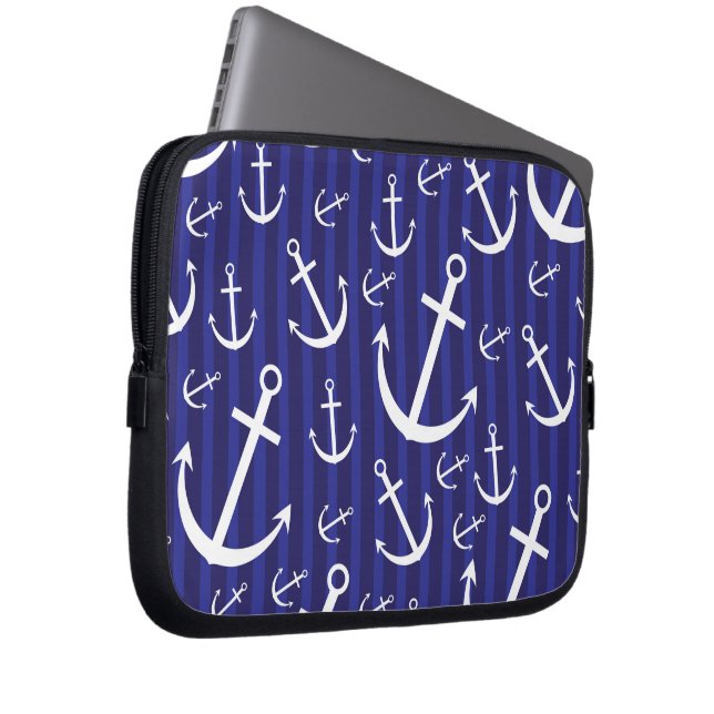 Capa Para Notebook Padrão de Âncora (Frente Esquerda)